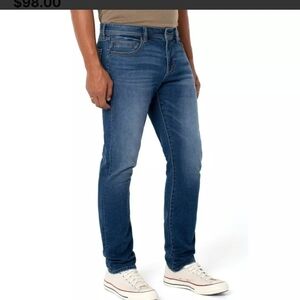 Liverpool Men's Regent Relax Straight dark Blue Jeans In Size 36x32